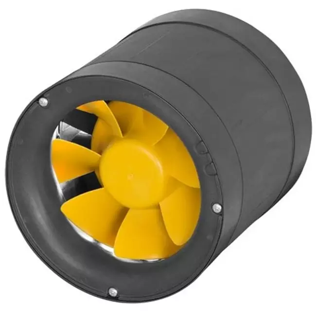 Ventilador de tubo 125mm flujo mixto ETAMASTER - EM 125 EC 02