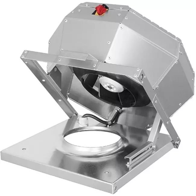 Extractor de tejado metal vertical - DVA 355 ECP 31