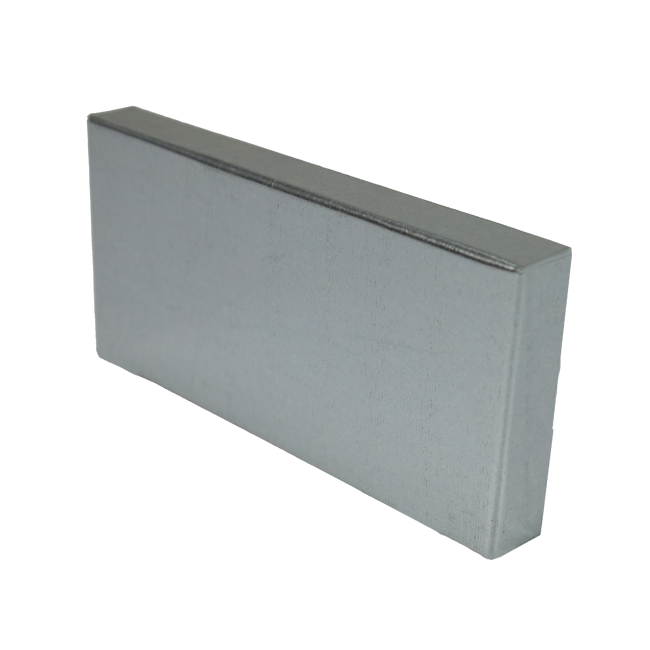 Tapa de 220x80 mm para conducto rectangular