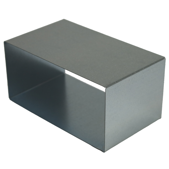 Racor de 300x80 para conducto rectangular galvanizado