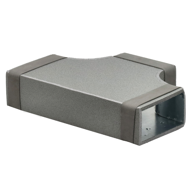 Termoducto Pieza en T 90 grados 300x80 - 300x80 para conductos