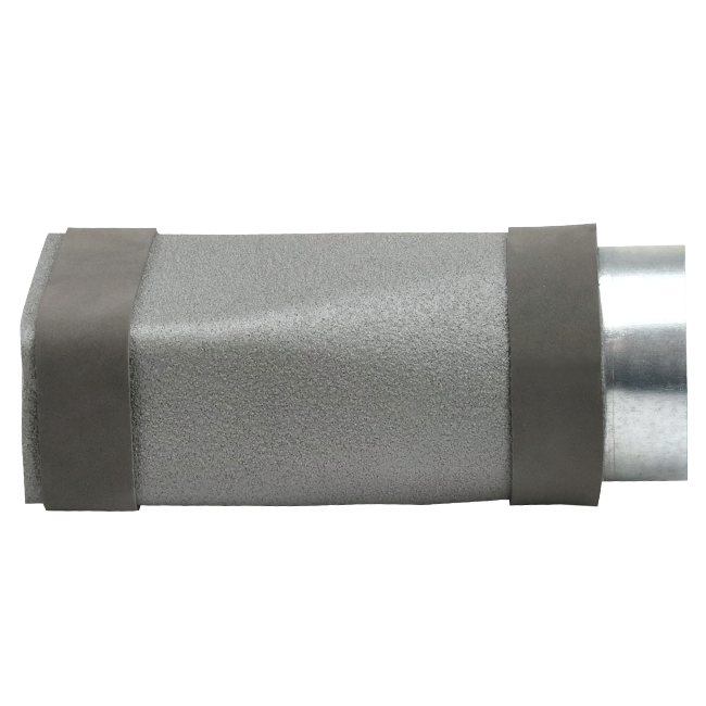 Reductor termoducto 170x80 a diámetro 160 mm para canalización
