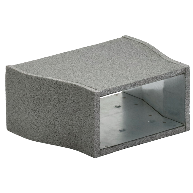 Reductor termoducto 220x80 a 170x80 para conductos