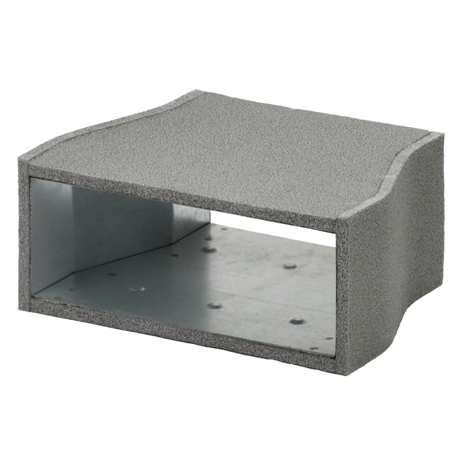 Reductor termoducto 220x80 a 170x80 para conductos
