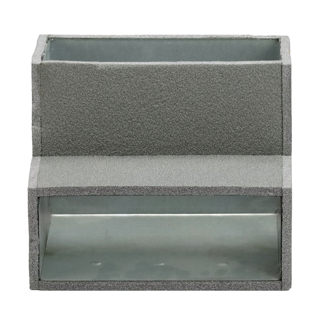 Termoducto codo 90 grados 220x80 mm vertical