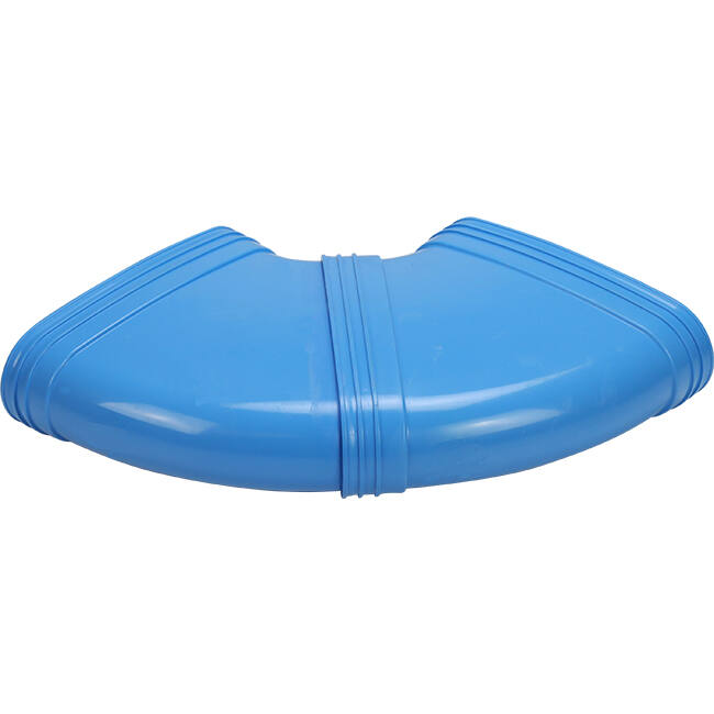 Wavin Ventiza Codo 90 grados PVC ovalado 235x80 mm horizontal M/M