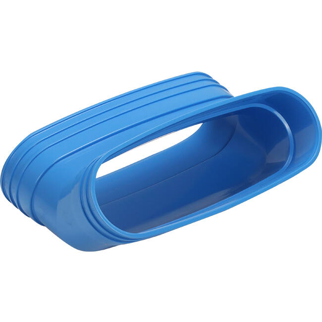 Wavin Ventiza Codo 45 grados PVC ovalado 195x80 mm vertical M/M