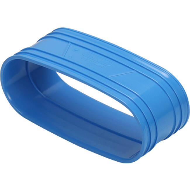 Wavin Ventiza Conector deslizante de PVC ovalado 235x80 mm M/M