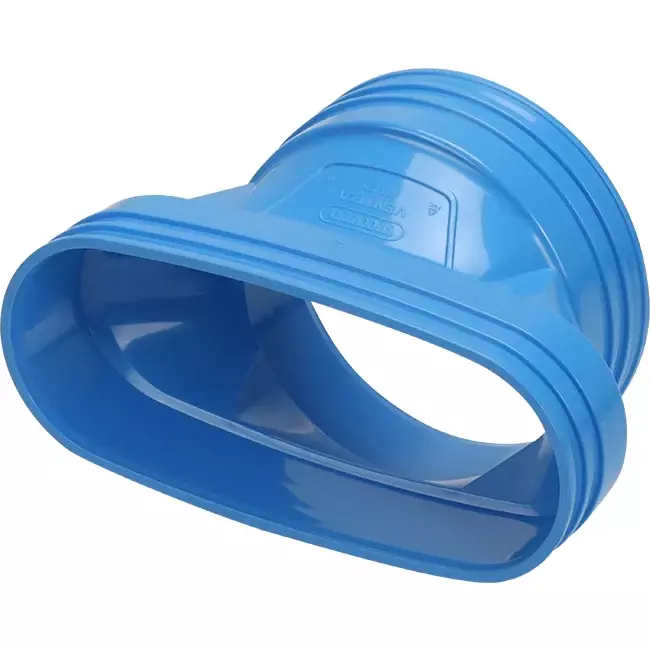 Wavin Ventiza Transición PVC ovalada 235x80 mm a 160 mm M/M