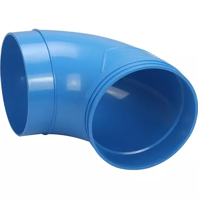 Wavin Ventiza curva 90 grados PVC redondo 160 mm M/S