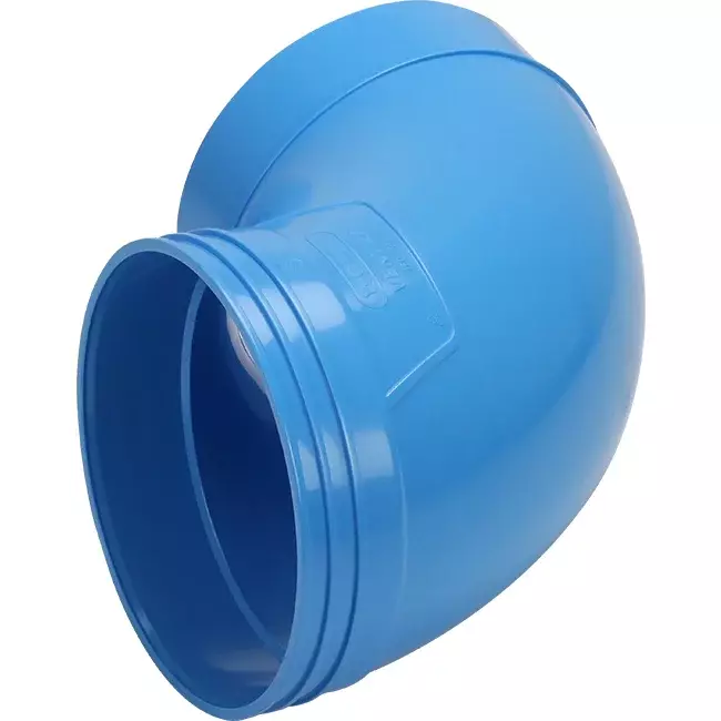 Wavin Ventiza curva 90 grados PVC redondo 160 mm M/S