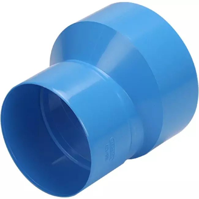 Wavin Ventiza adaptador PVC redondo 160 mm a 125 mm excéntrico S/M