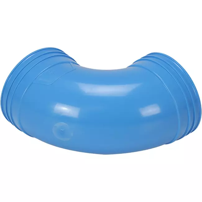 Wavin Ventiza curva 90 grados PVC redonda 125 mm M/M