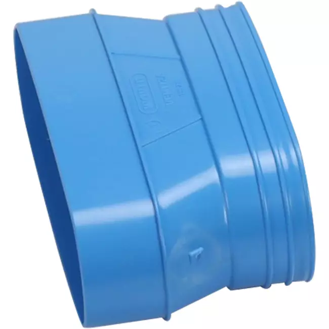 Wavin Ventiza Transición PVC ovalada 235x80 mm a 195x80 mm M/S