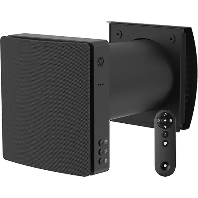 Recuperador de calor descentralizado Econox Eco Pair Plus SG-ERV-150 negro