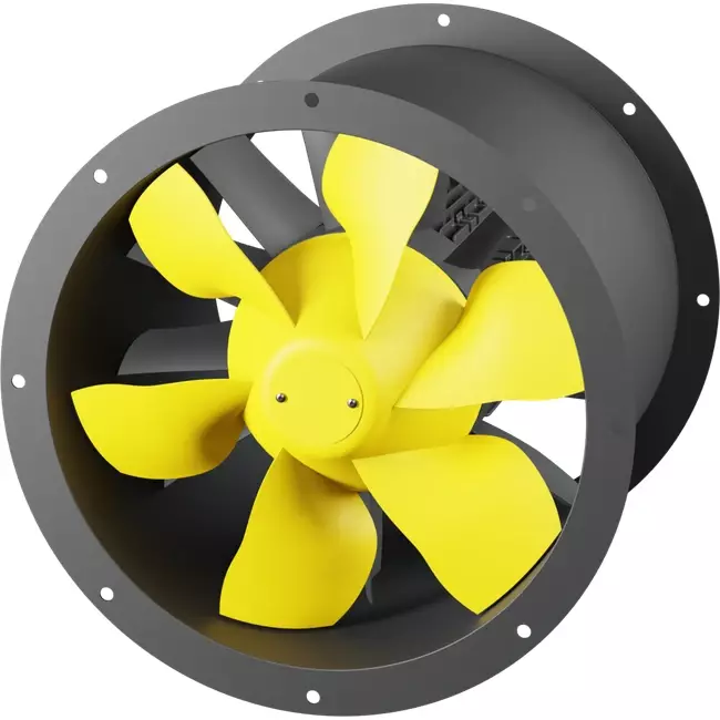 Ventilador de conducto axial de 630 mm - AL 630 D84U 02 CFG