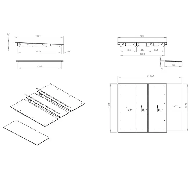 Toldo para ROTO K / RHE 7600 H T BG3