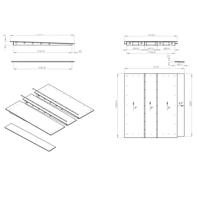 Toldo de lluvia para instalación exterior - RD ROTO K 12600 H T BG2