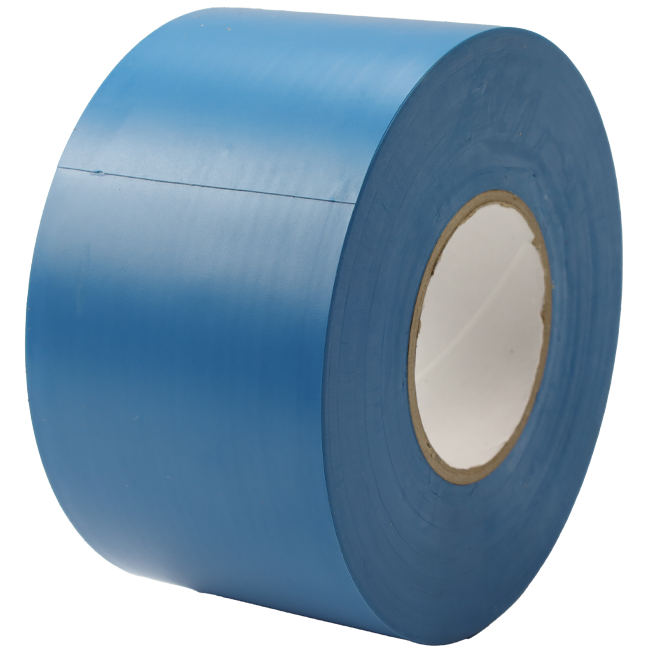 Cinta PVC azul 50 mm ancho - rollo 33 m