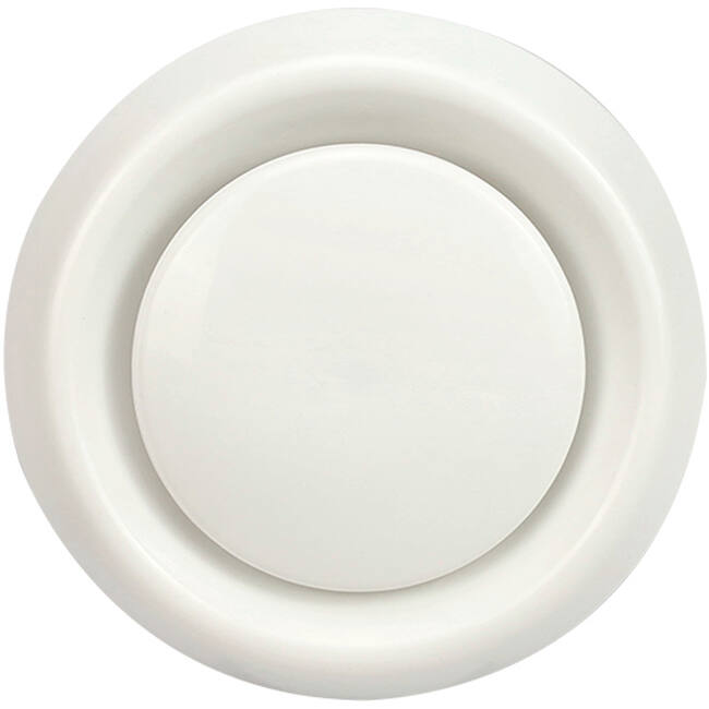 Válvula de ventilación 125 mm entrada y salida con muelles de fricción - DAV-C125