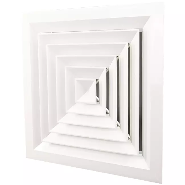 Difusor lineal de 4 vías MDCD4-450/595 - RAL9010