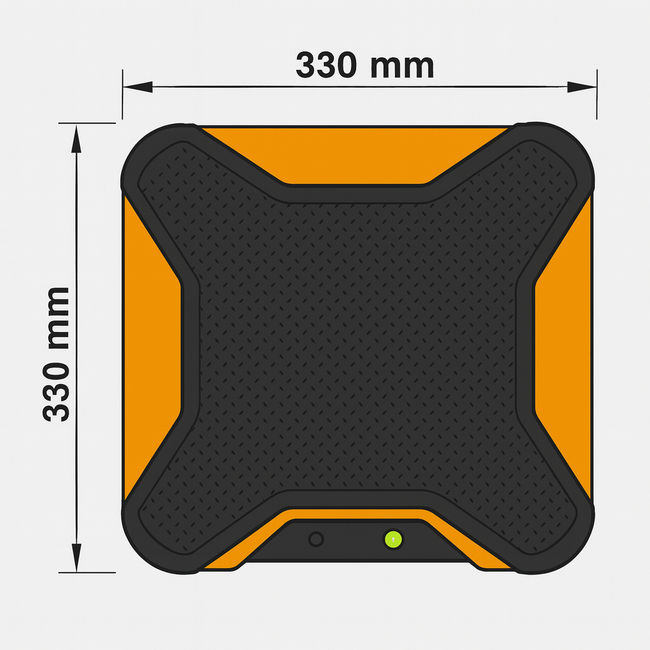 Báscula de refrigerante inalámbrica Fieldpiece máx. 100 kg + certificado NMi - SR47EC