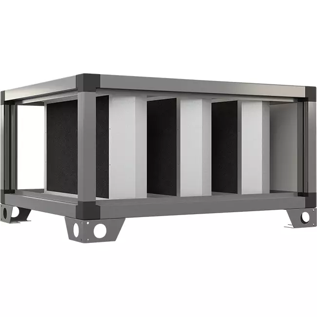Silenciador Maxivent 1000 mm para M4555 horizontal perfil bajo - SL2