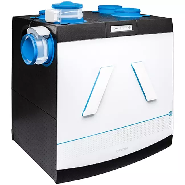 Orcon HRC-570 Smartcomfort ventilación mecánica con recuperación de calor con control de 2 zonas - 570m³/h