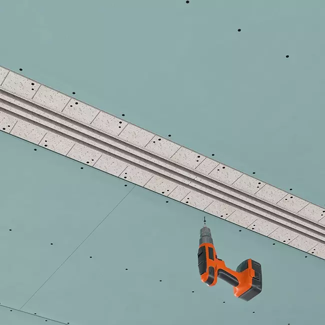 Difusor de ranura Ergovent sin marco 1000 mm con diámetro de conexión 160 mm - climatización - 3 ranuras