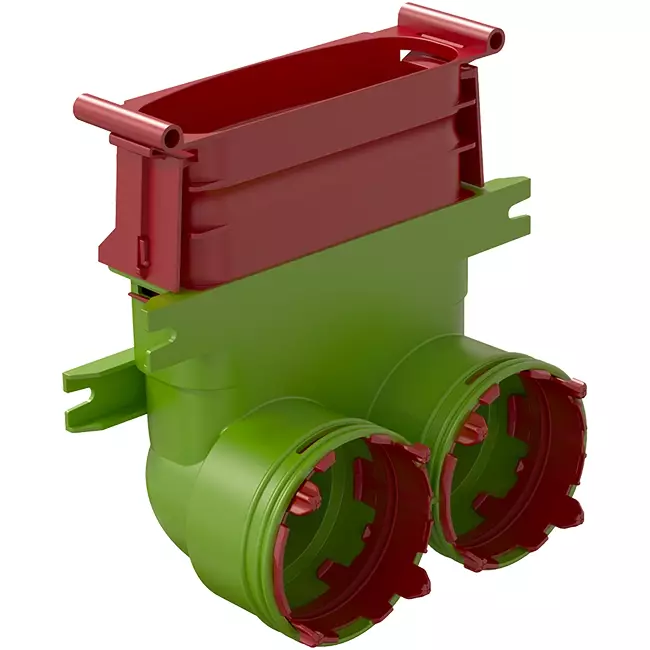 Reductor Ubbink Air Excellent 2x 34C - 45SC curva 90