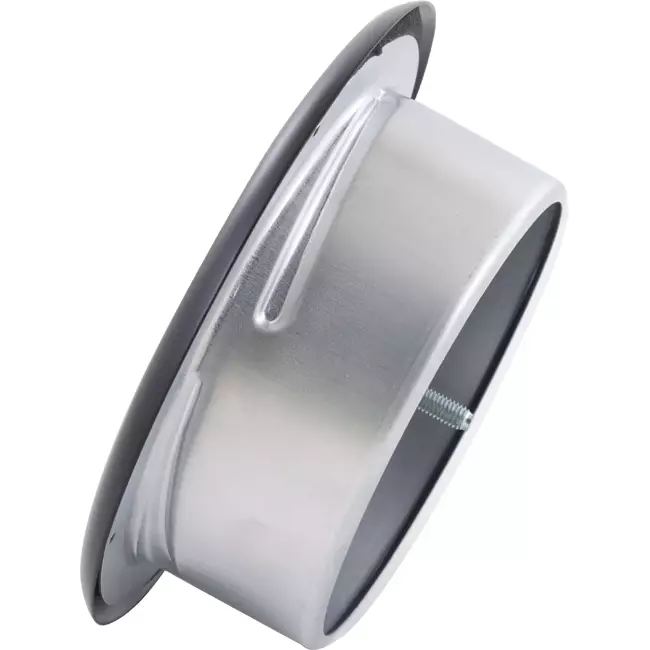 Válvula de suministro de ventilación 200 mm metal - S-DVS200 RAL9005 30% brillante