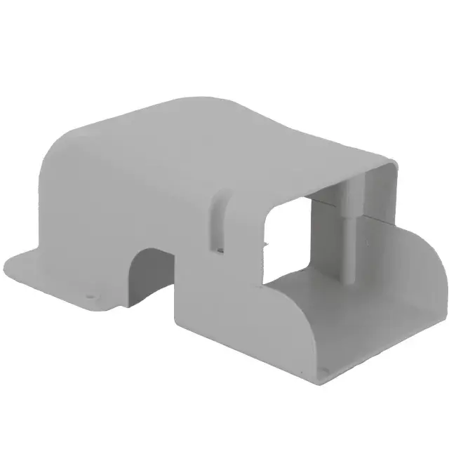 Tapa de pared ClimaConnect para conducto de montaje 100 mm - RAL 9010