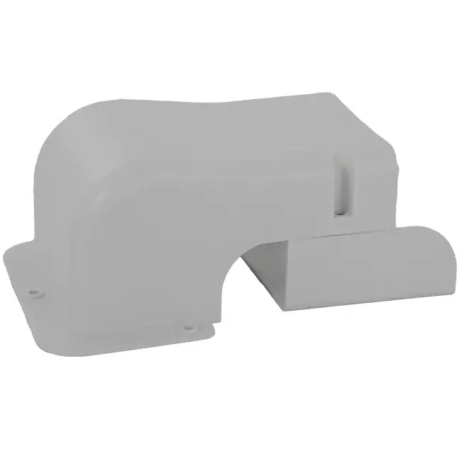 Tapa de pared ClimaConnect para conducto de montaje 100 mm - RAL 9010