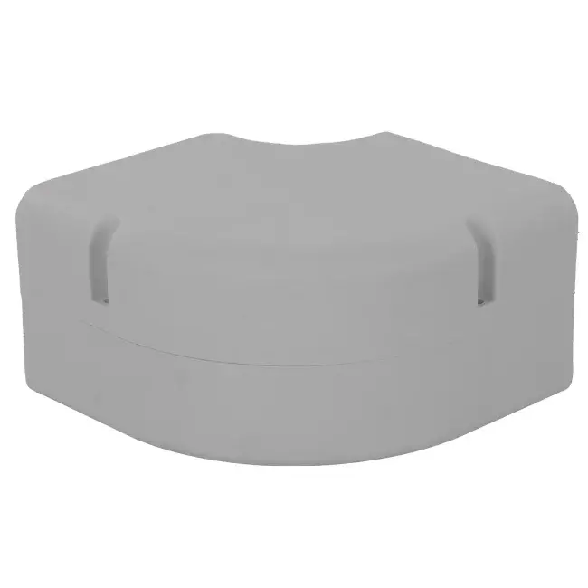 Codo plano ClimaConnect 90° para canal de montaje 100 mm - RAL 9010
