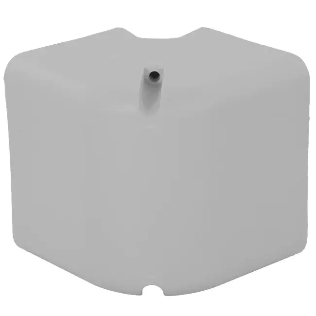Codo exterior ClimaConnect para conducto de montaje 75 mm - RAL 9010