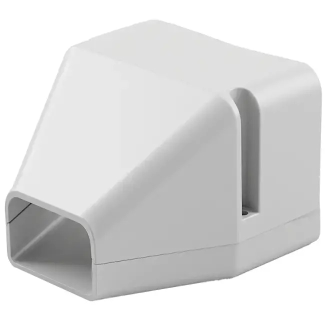 Pieza final ClimaConnect para conducto de montaje 100 mm - RAL 9010