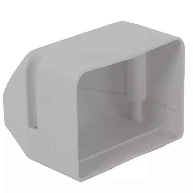 Pieza final ClimaConnect para conducto de montaje 100 mm - RAL 9010