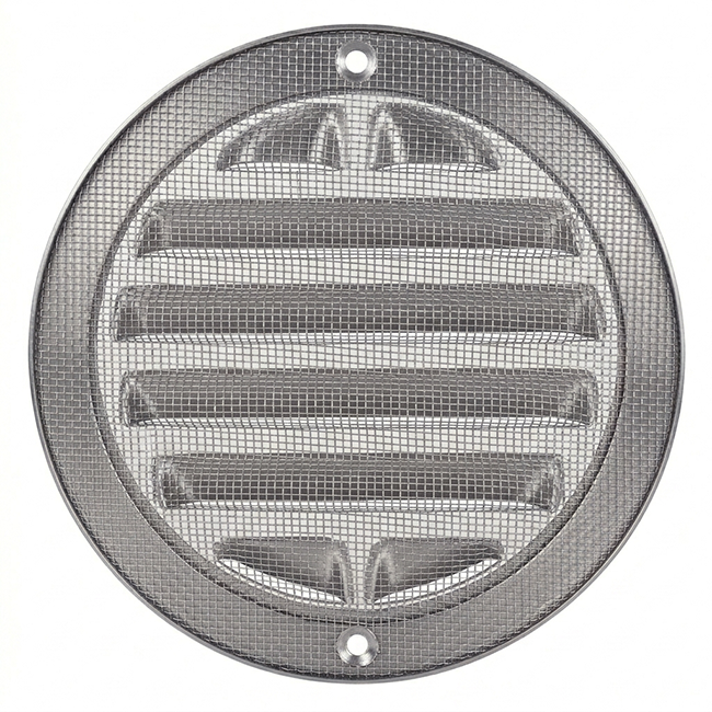 Rejilla exterior redonda 80 mm SS304