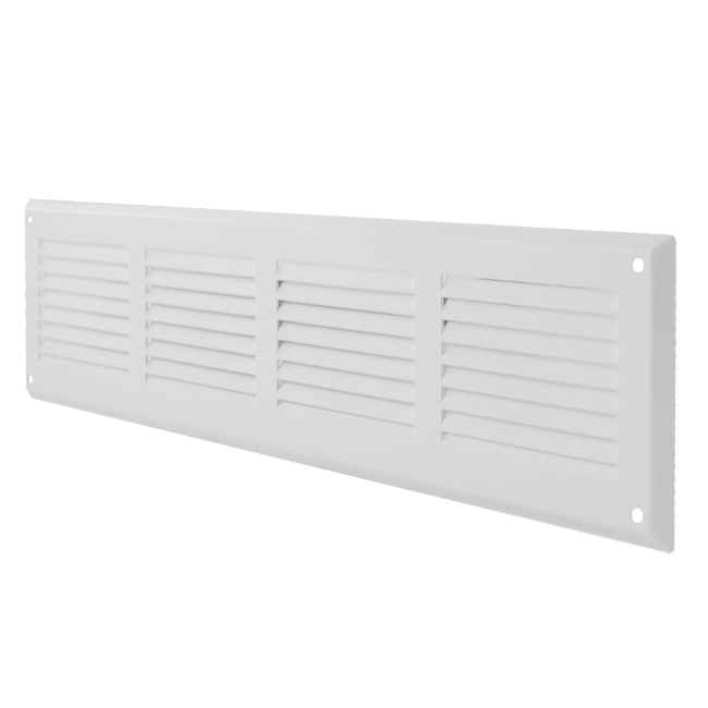 Rejilla 500x150mm aluminio - RAL9016