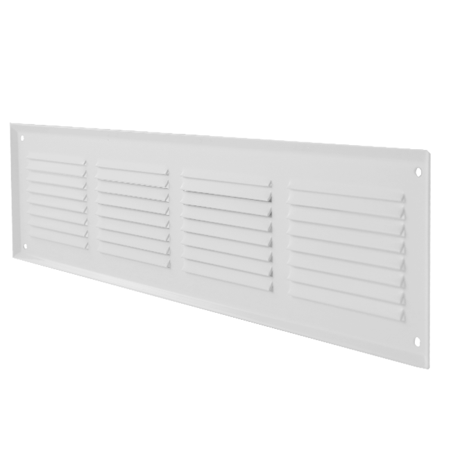 Rejilla 500x150mm aluminio - RAL9016