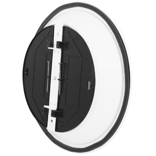 Difusor de techo redondo con motivo fijo Ø 350 mm - RAL9016