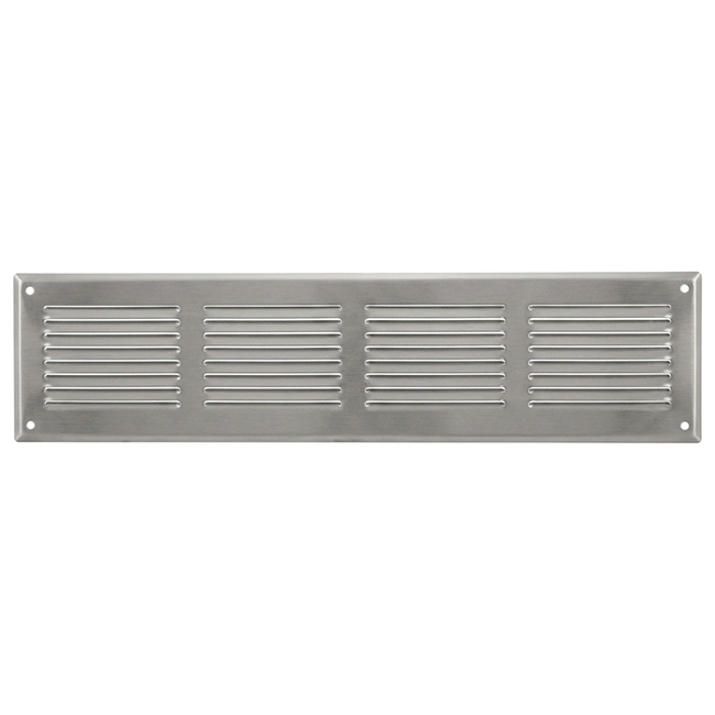 Rejilla de pared 300x100mm aluminio - sin revestimiento