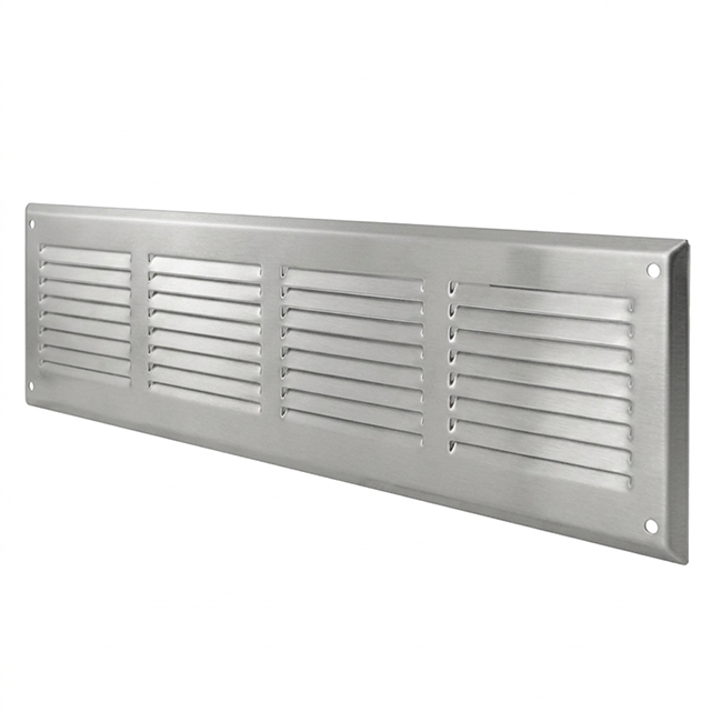 Rejilla de pared 300x100mm aluminio - sin revestimiento