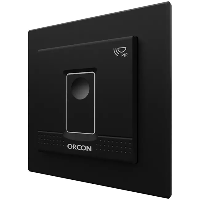 Tapa negra para sensor de movimiento Orcon empotrable 15RF
