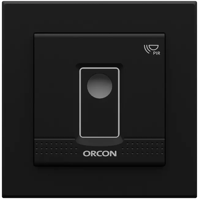 Tapa negra para sensor de movimiento Orcon empotrable 15RF