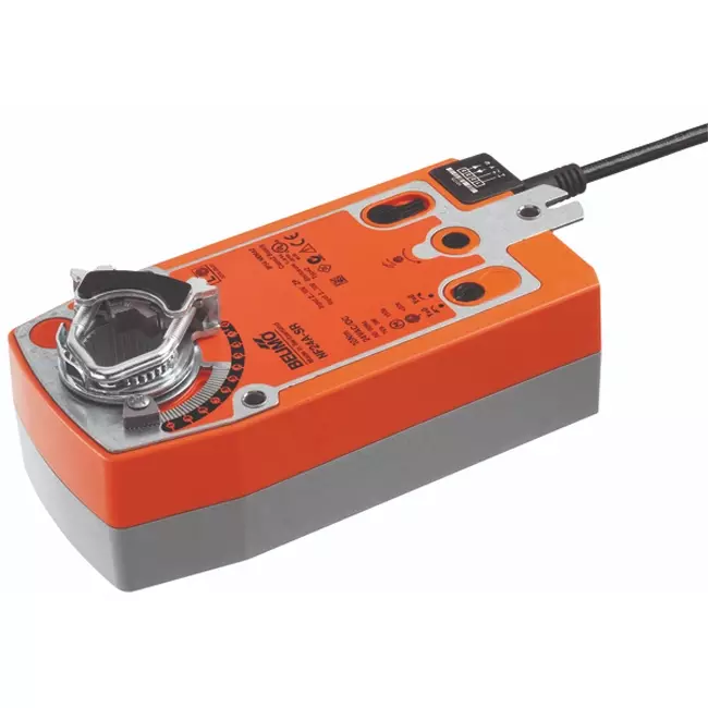 Actuador de válvula modulante Belimo con retorno por muelle 24V - 2-10V - 10 Nm - NF24A-SR