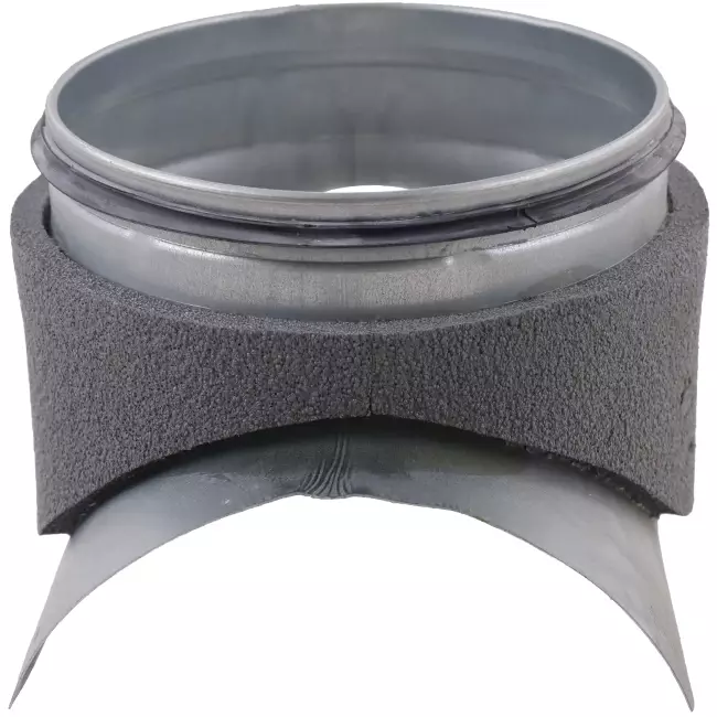 Injerto para conductos ovalados de Thermoduct 160 mm - 160 mm (90 grados)