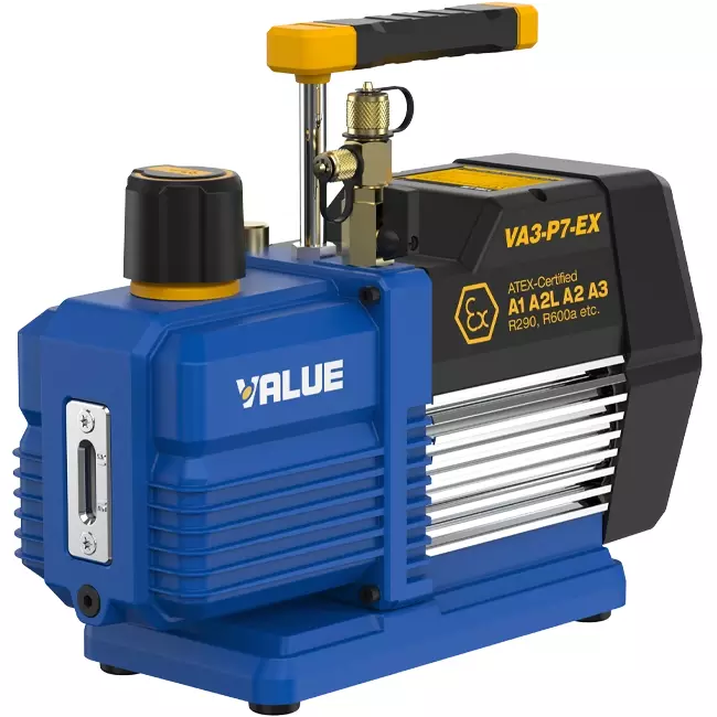 Bomba de vacío Value ATEX de dos etapas R290/R600