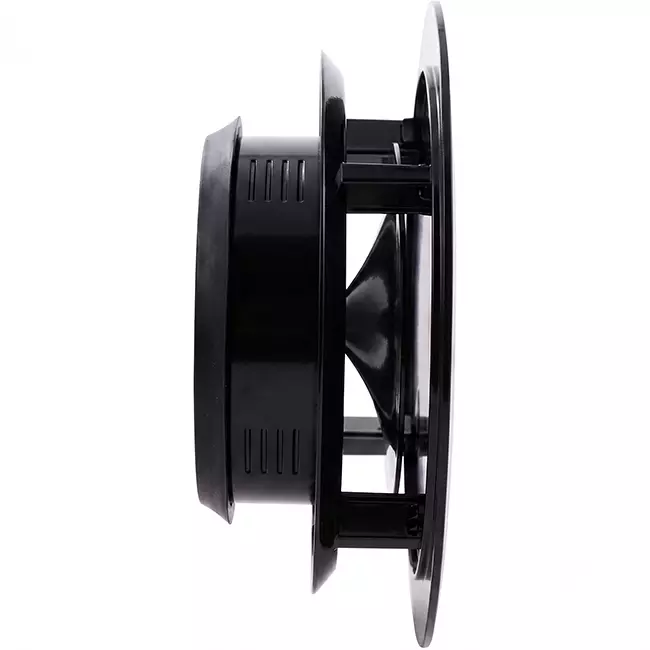 Válvula ClimaConnect Design redonda, Ø 125 mm - negra