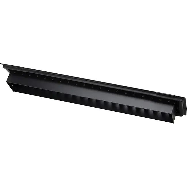 Rejilla de conducto ClimaConnect con doble ajuste, 1025 x 125 mm, para tubos de 315 a 900 mm - RAL 9005